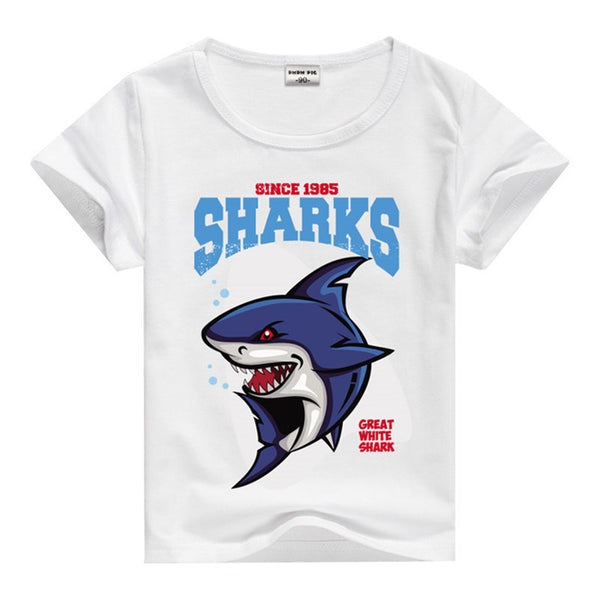 Shark Summer Teen Tshirt